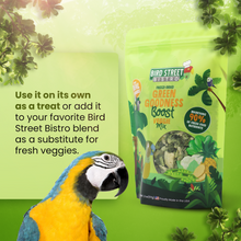 Load image into Gallery viewer, Green Goodness Boost - Parrot Veggies Mix