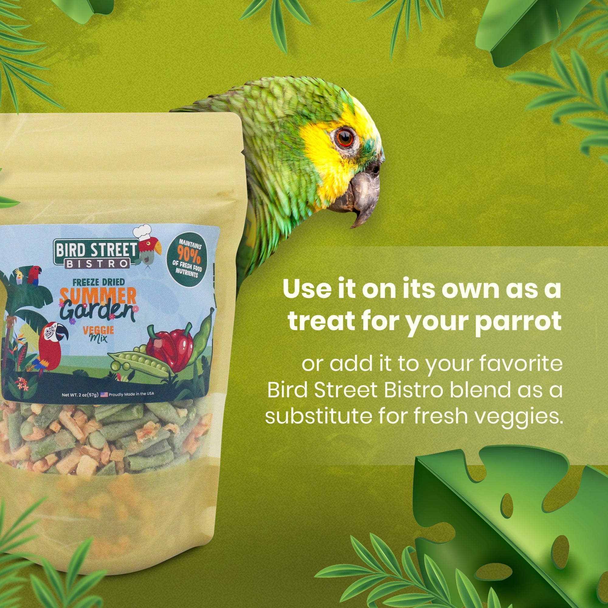 Summer Garden - Parrot Veggies Mix