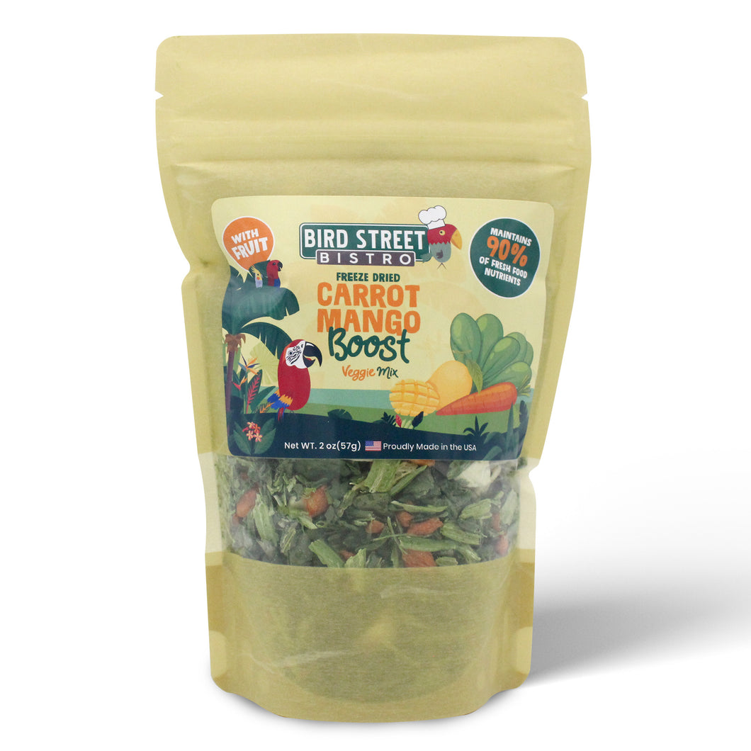 Carrot Mango Boost - Parrot Veggies Mix