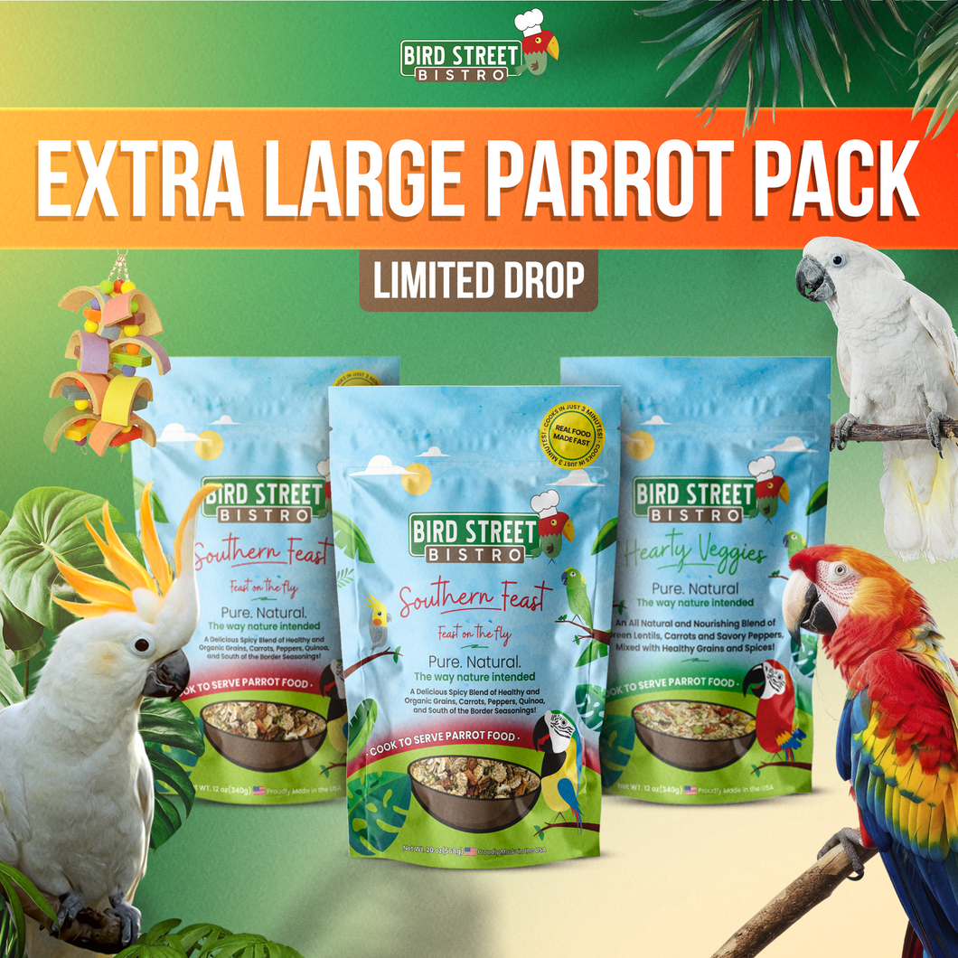 Limited Release Extra Large Parrot Pack