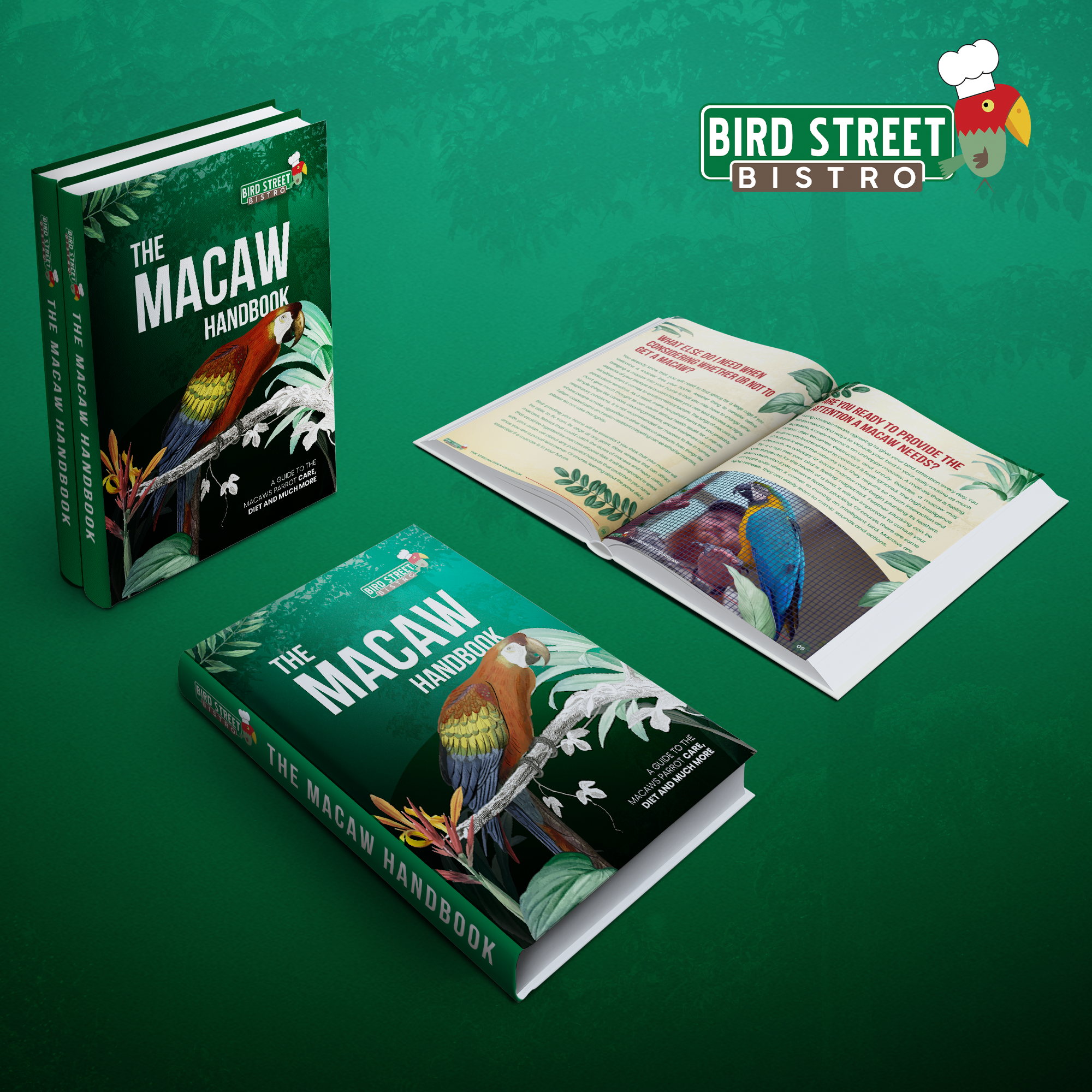The Macaw Parrot Handbook - E-Book