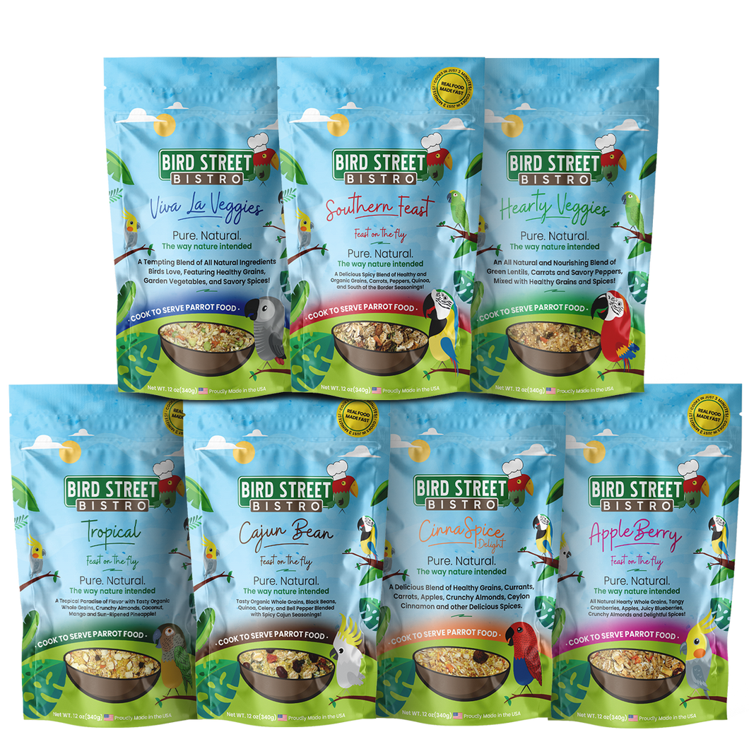 Parrot Food Variety Pack